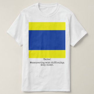 Marinen sjunker skjortan (deltan), man tee shirt