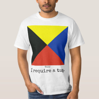 Marinen sjunker skjortan (Zulu), man Tee Shirt