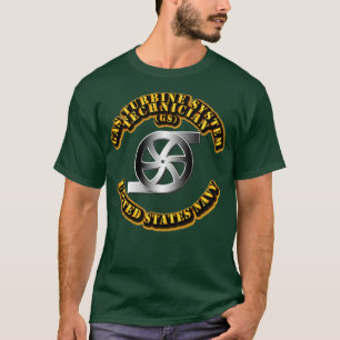 Marinens tekniker för gasturbinsystem t shirt