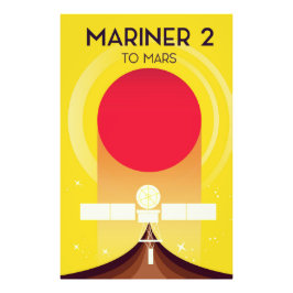Mariner 2 till Mars Fototryck