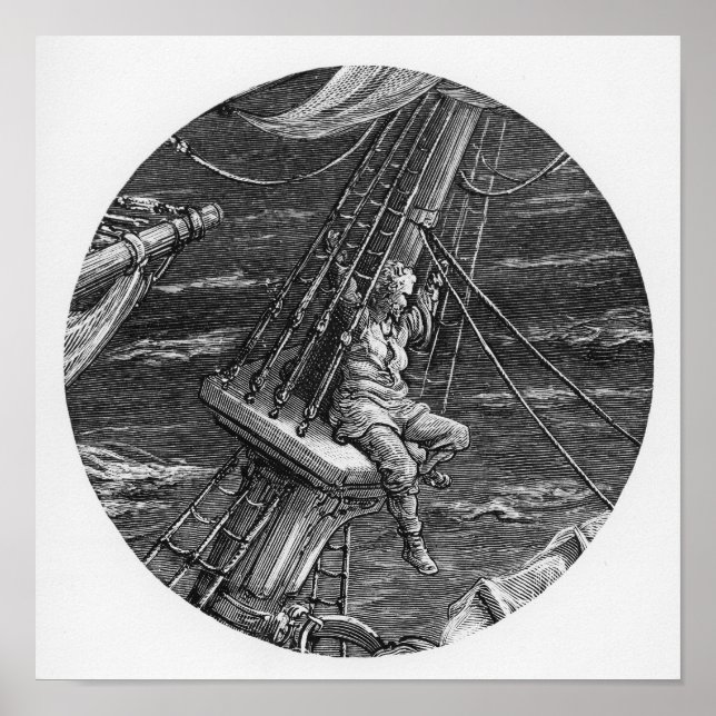 Mariner i fraktens topp poster (Framsidan)