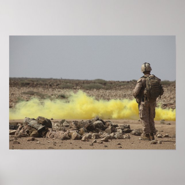 Marinerna tillhandahåller säkerhet poster (Framsidan)