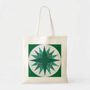 Mariner's Compass Quilt (5) Tote Tygkasse