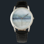 Mariner's Mist - Shoreline Armbandsur<br><div class="desc">Mariners Mist jag vid Grace Popp. Har en strand med blyblå nyanser och toner och en grumlig himlar.</div>
