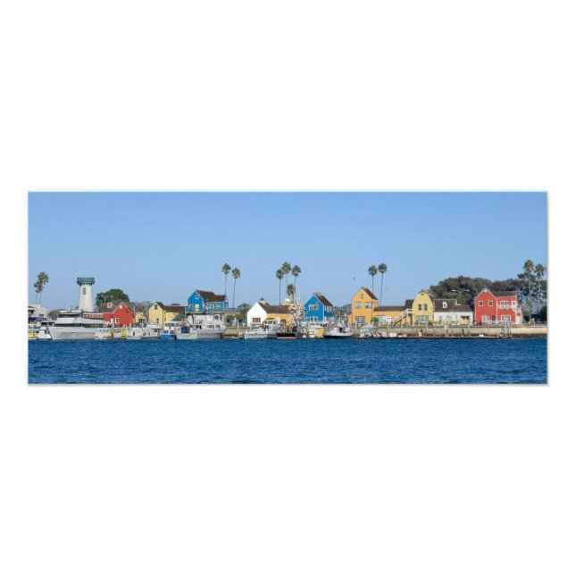 Mariner's Village - Marina Del Rey, CA Fototryck (Framsidan)