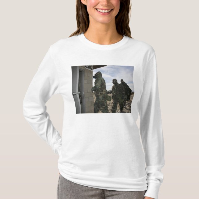 Marines and Sailors-fil in i gaskammaren T-shirt (Framsida)