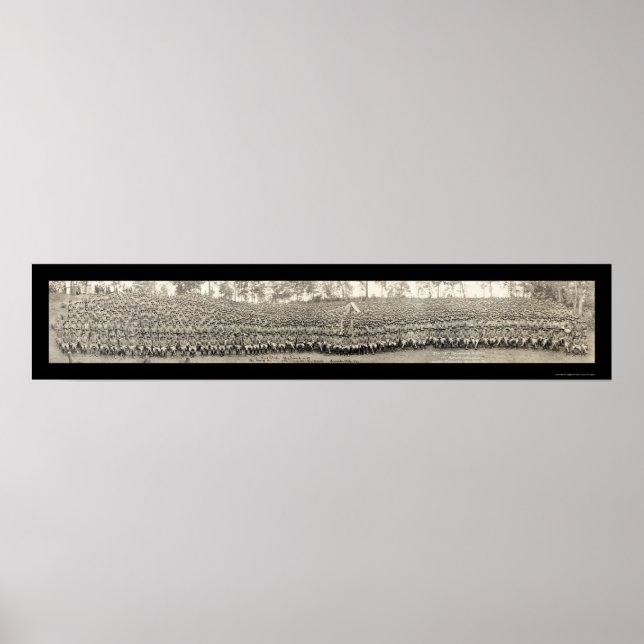 Marines at Quantico Photo 1919 Poster (Framsidan)