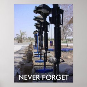 Marines Fallen Soldiers Poster