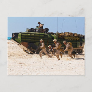 Marines från India Company Bright Star 2009 Vykort