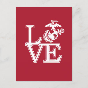 Marines Kärlek Design Helg Vykort
