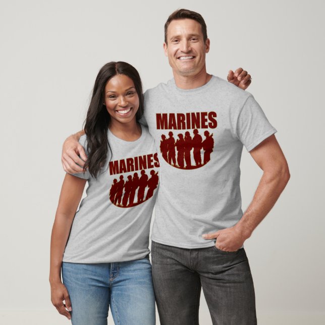 MARINES Långärmad Raglan Shirt T Shirt (Unisex)