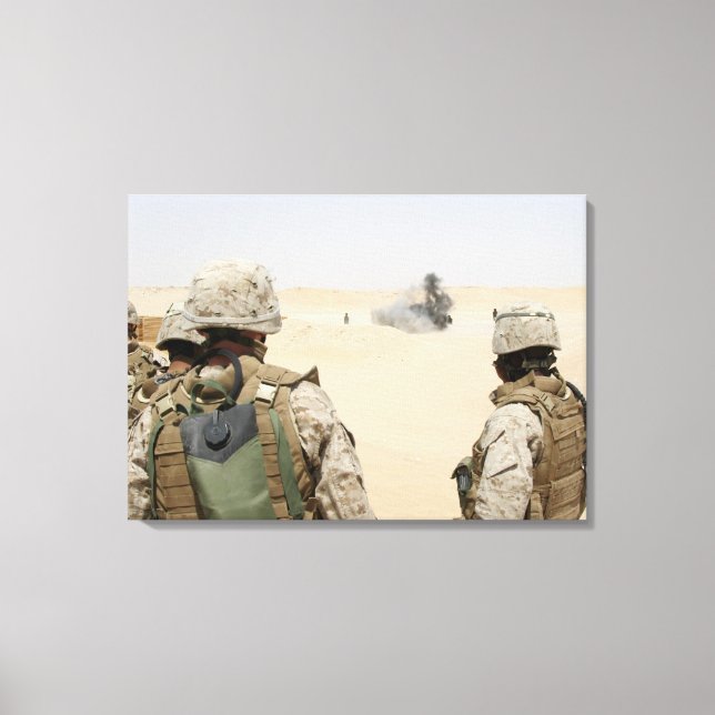Marines och sjömän canvastryck (Framsida)