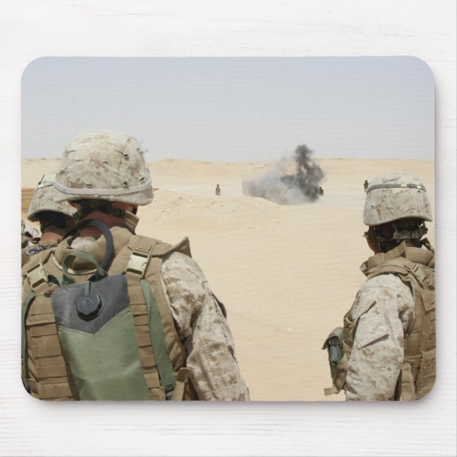Marines och sjömän musmatta (Framsidan)