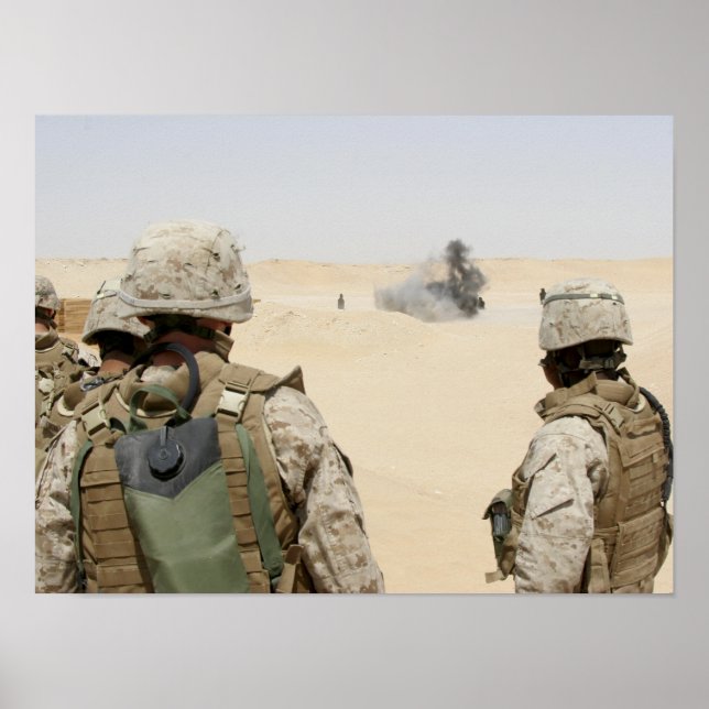 Marines och sjömän poster (Framsidan)