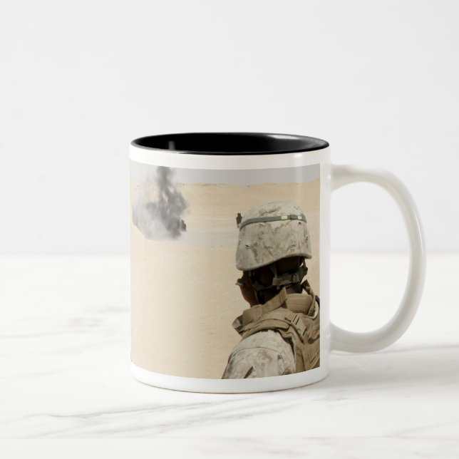 Marines och sjömän Två-Tonad mugg (Höger)