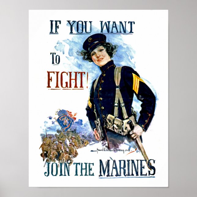 Marines Poster (Framsidan)
