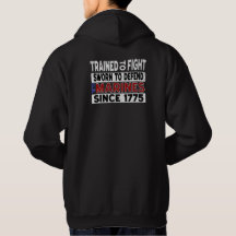 MARINES utbildade till Fight Hoodie