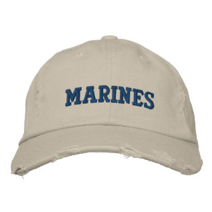 Marinhatt Broderad Keps