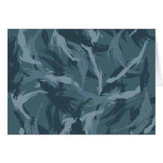 Marinkamouflage Hälsningskort