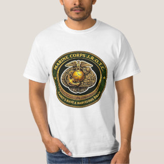 Marinkåren JROTC Kadettens Hjärnemblem T-Shirt