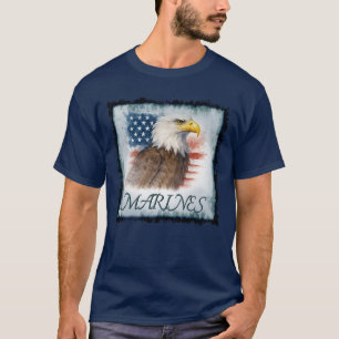 Marinkåren Veteran Logo T Shirt