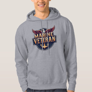 Marinkårens veteran hoodie