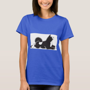 Marinkvinnor FÖRDÄRVAR den Akita T-tröja T-shirt