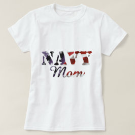 Marinmammaamerikanska flaggan tee shirt