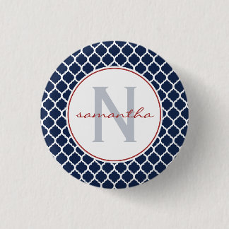 MarinQuatrefoil Monogram Knapp