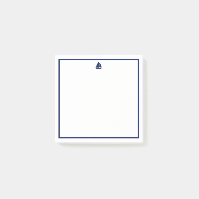 Marinsegelbåt Post-it Block (Framsida)