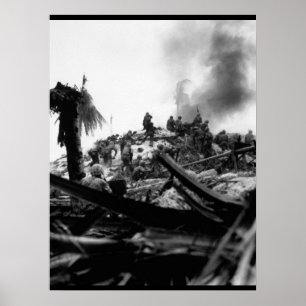 Marinstormen Tarawa. Gilbert_Krig Image Poster