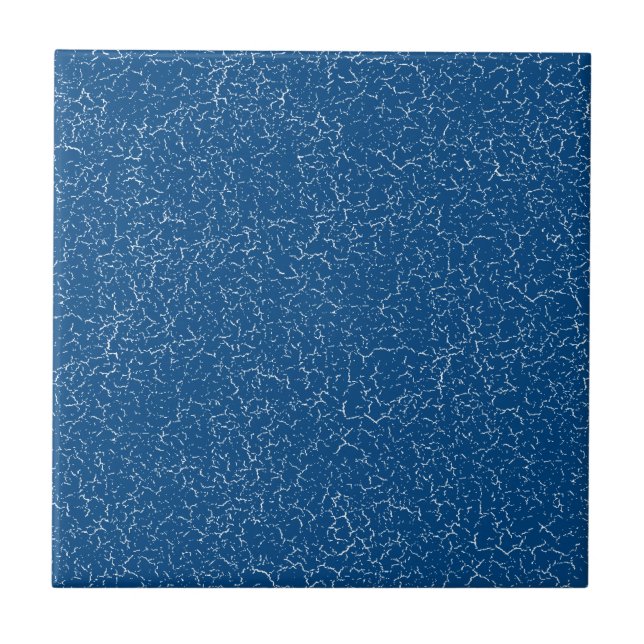 Marint blåkorg Glaze Solid Färg Tile Kakelplatta (Framsidan)