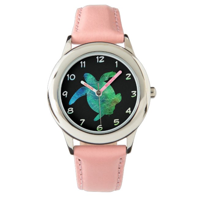 Marint liv sentinel (med siffror) armbandsur (Framsida)