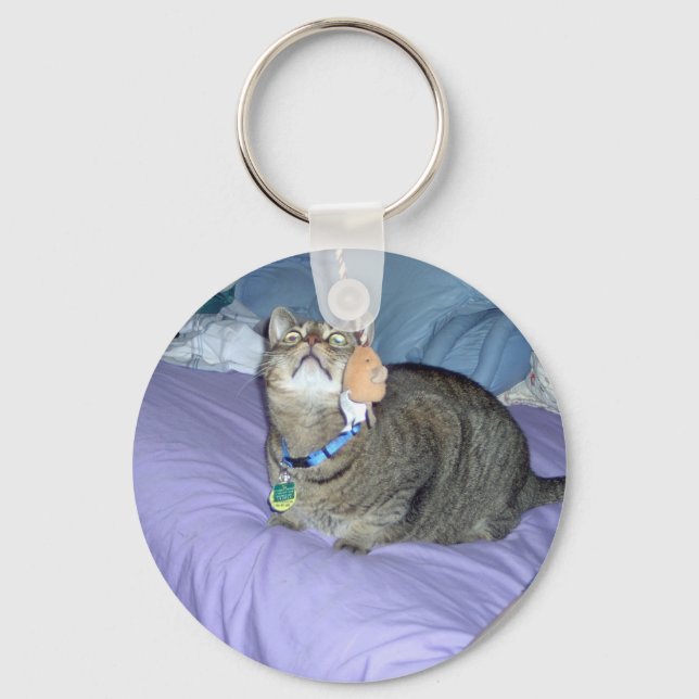 Mario Cat Keychain Nyckelring (Framsida)
