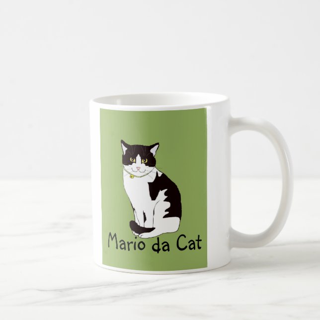Mario da katt kaffemugg (Höger)