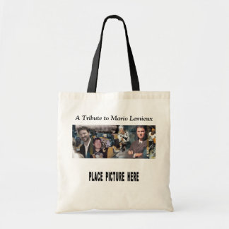 Mario Mosaic Tote w/ Individual Photo Tygkasse