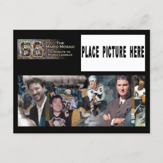 Mario Mosaic vycard w/ Individuellt foto Vykort