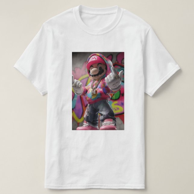MARIO UPP T SHIRT (Design framsida)