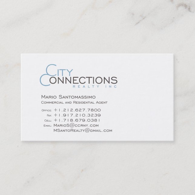 Mario visitkortar visitkort (Framsida)