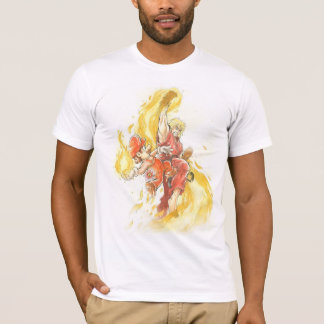 Mario vs Ken Masters T Shirt