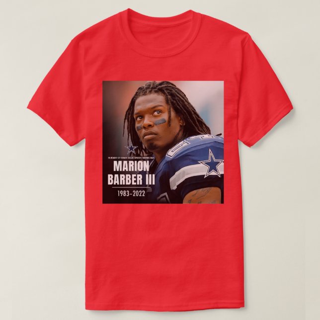 Marion Barber II T Shirt (Design framsida)