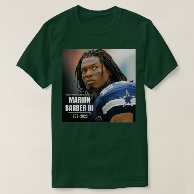 Marion Barber III 2 T Shirt (Design framsida)