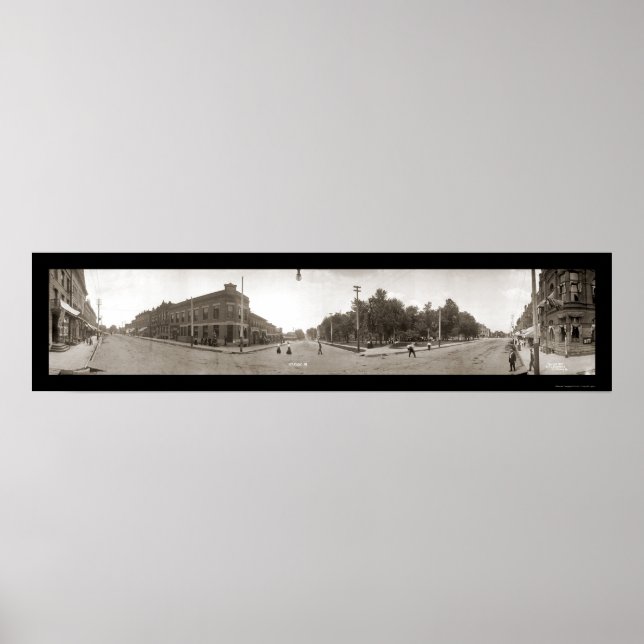 Marion, IA Photo 1907 Poster (Framsidan)