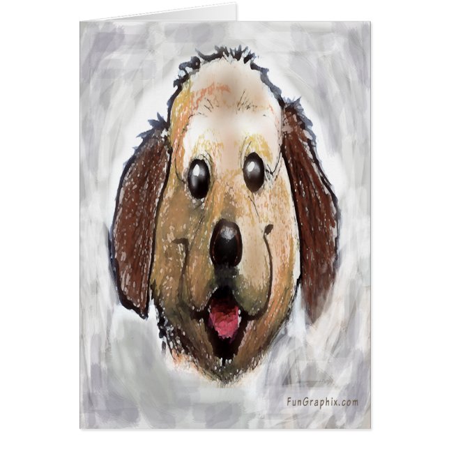 marionett hälsningskort (Framsidan)