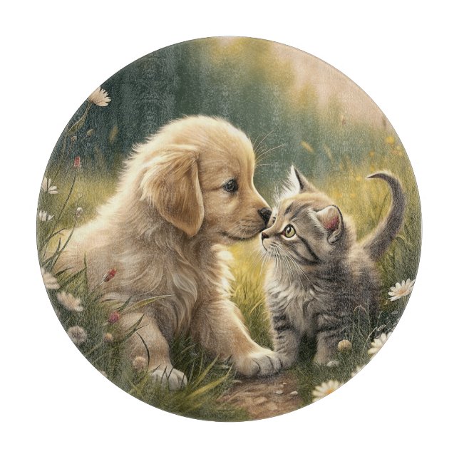 marionett och kattunge (Framsidan)