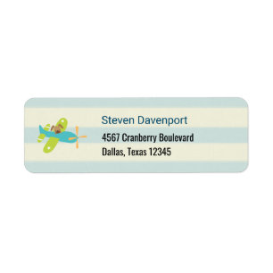 marionettdockor i Hund i Leksak Returadress Etikett