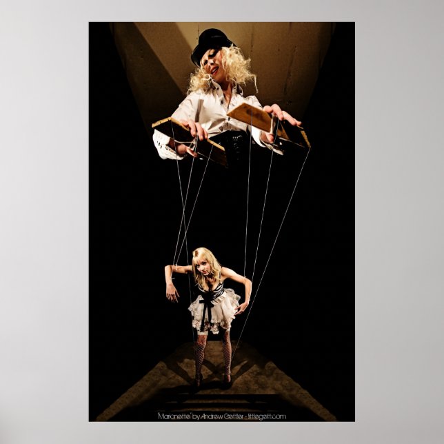 "Marionette" av Andrew Gettler Poster (Framsidan)