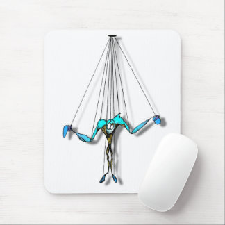 Marionette String Puppet Tecknade figurer Musmatta