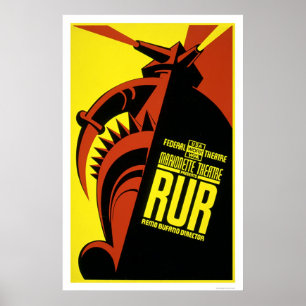 Marionette Theater 1938 WPA Poster