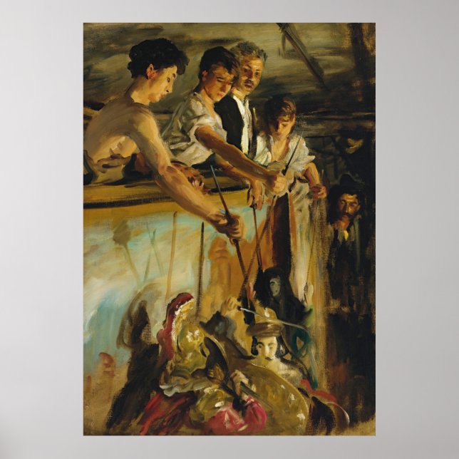 Marionetter, John Sargent Poster (Framsidan)